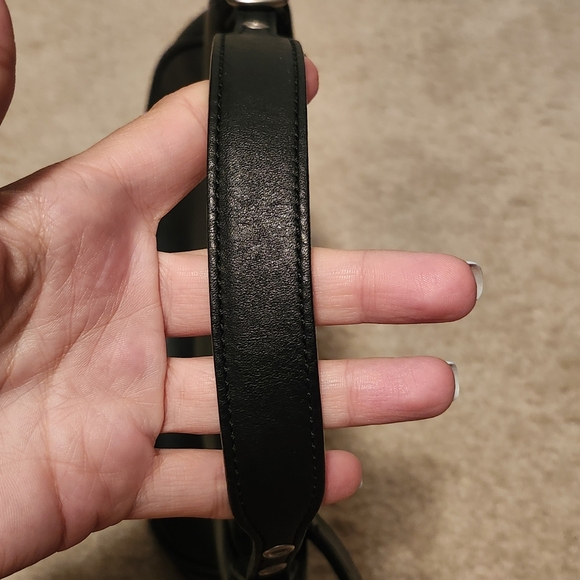 Coach Authentic Vintage Legacy West Zoe Hobo - Black Leather - Picture 9 of 10